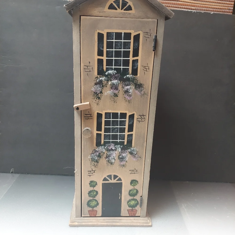 Cottage storage cupboard spices,cups ,candy soaps,cds,perfumes,cute in any room!